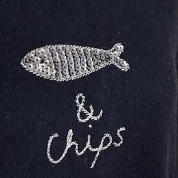 Boden Estella Fish and Chips Sweater - Picture 4 of 8